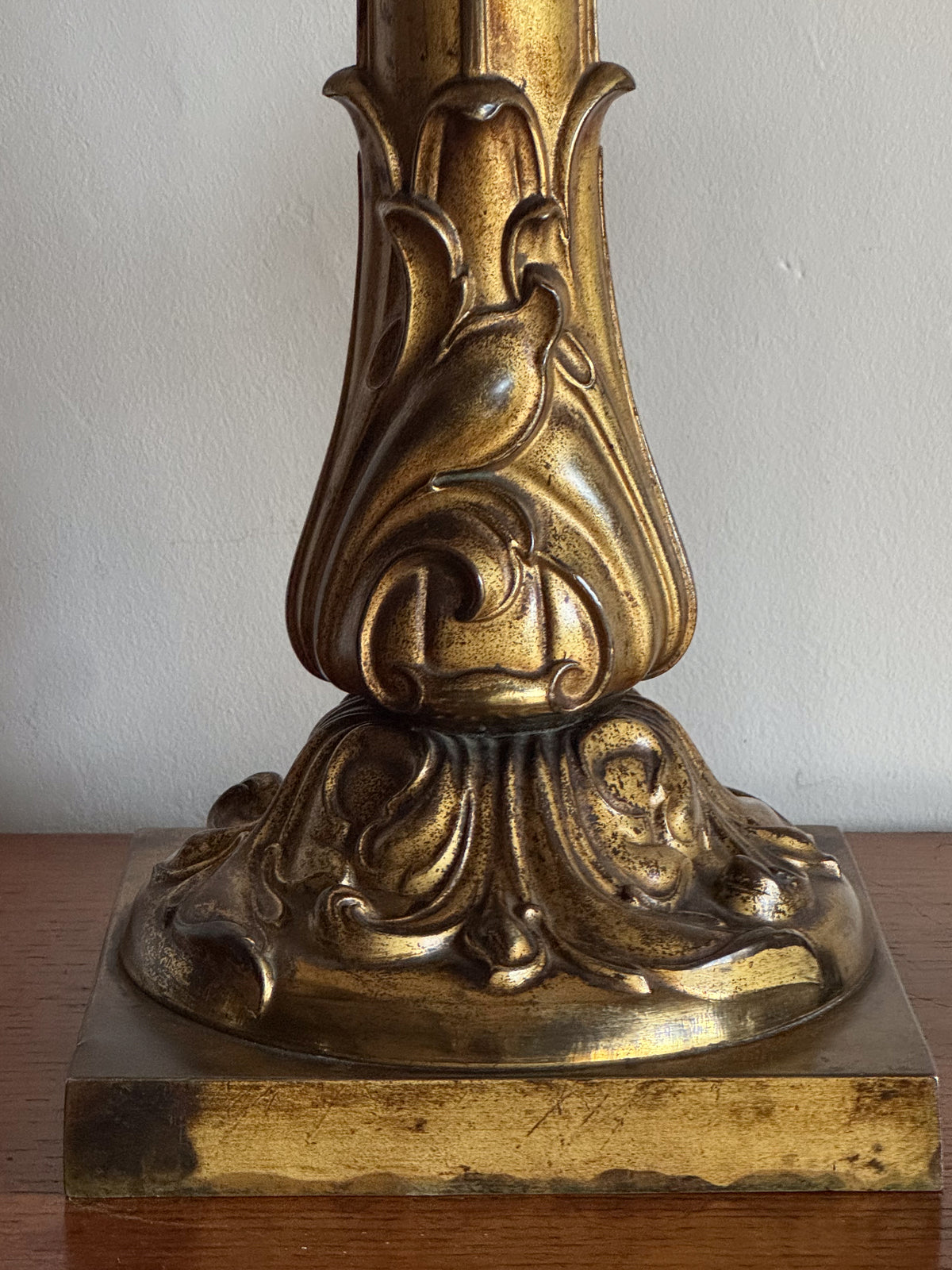 A 19th Century Brass Palmer & Co. Lamp