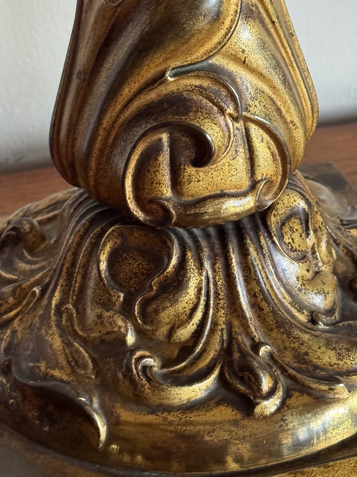 A 19th Century Brass Palmer & Co. Lamp