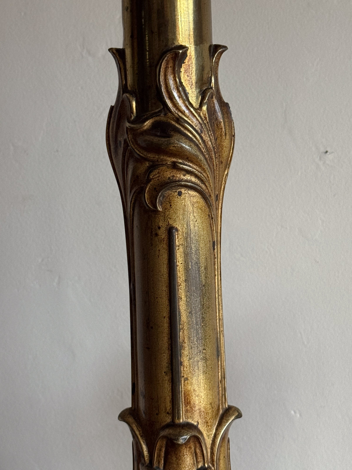 A 19th Century Brass Palmer & Co. Lamp