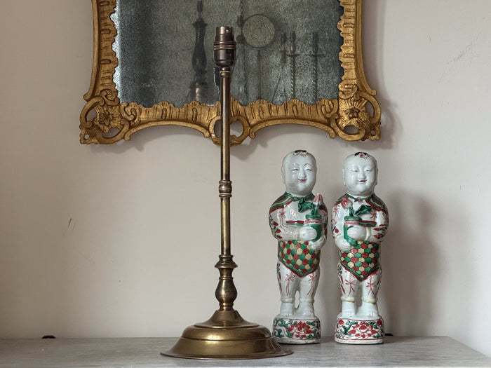 A George III Brass Lamp
