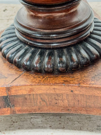 A Regency Amboyna Centre Table in the manner of George Oakley (1760-1840)