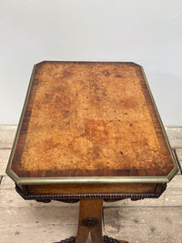 A Regency Pollard Oak Writing Table