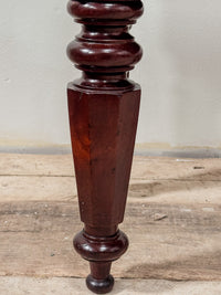An Irish Regency Mahogany Hall Bench
