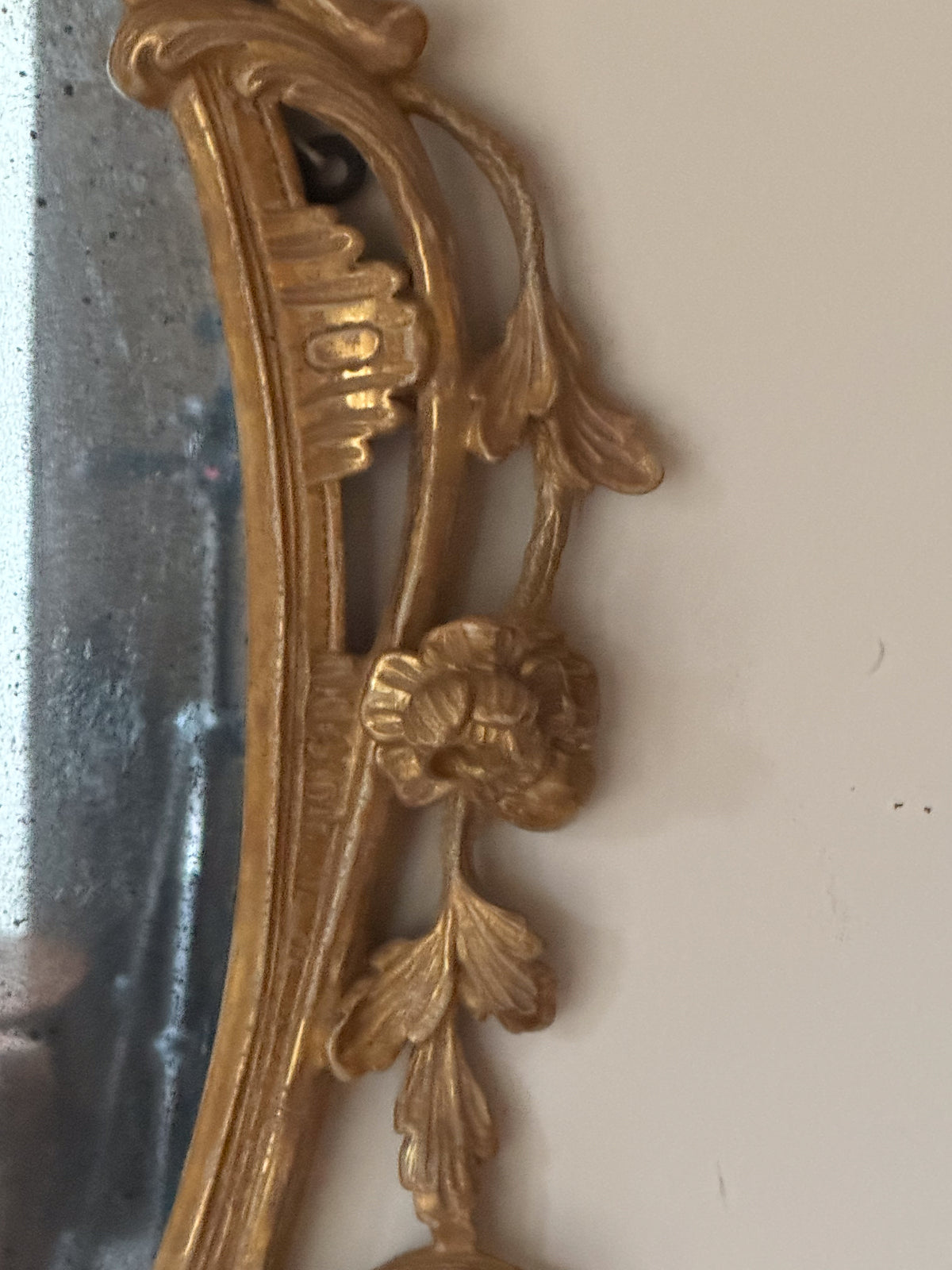 A George II Giltwood Mirror