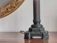 A Regency Bronze Lamp