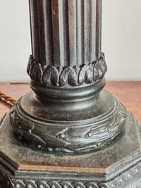 A Regency Bronze Lamp
