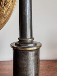 A Mid 19th Century Bronze Lamp