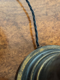 A Mid 19th Century Bronze Lamp