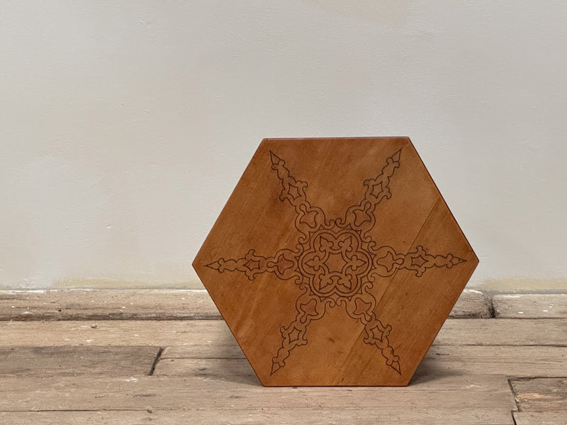 An Early 20th Century Moorish Pokerwork Table