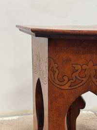 An Early 20th Century Moorish Pokerwork Table