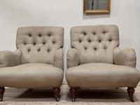 A Pair of Late 19th Century Armchairs