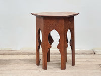 An Early 20th Century Moorish Pokerwork Table