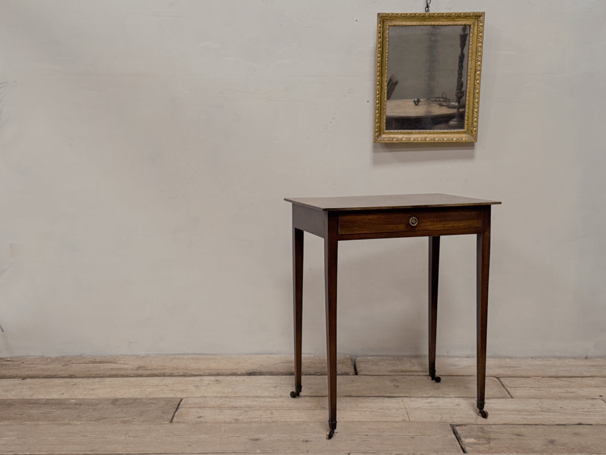 A George III Mahogany Side Table