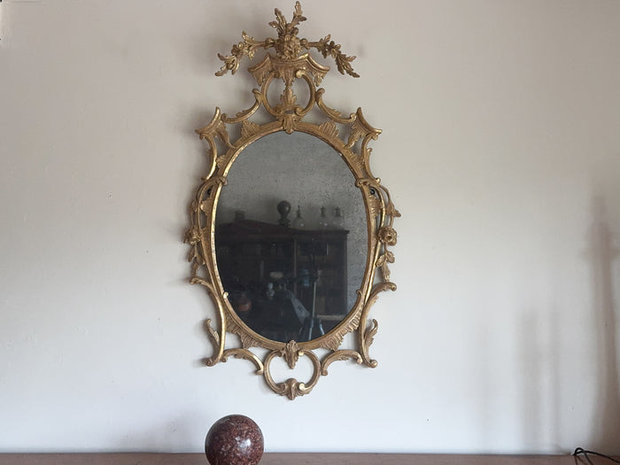 A George II Giltwood Mirror