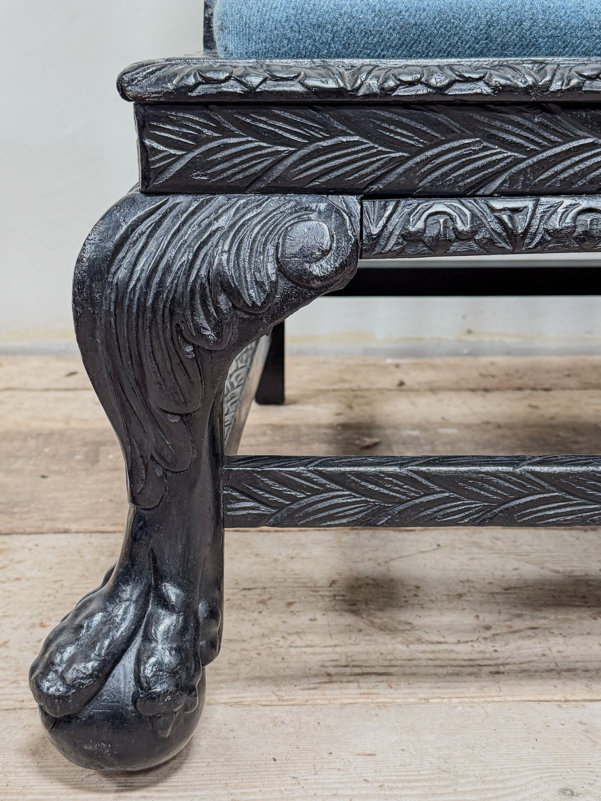 A Pair of 19th Century Anglo Indian Low Chairs