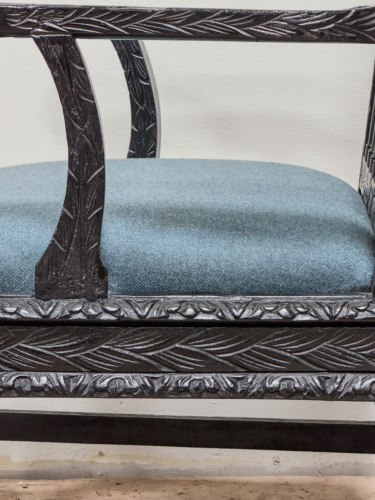 A Pair of 19th Century Anglo Indian Low Chairs
