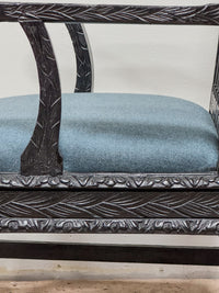 A Pair of 19th Century Anglo Indian Low Chairs