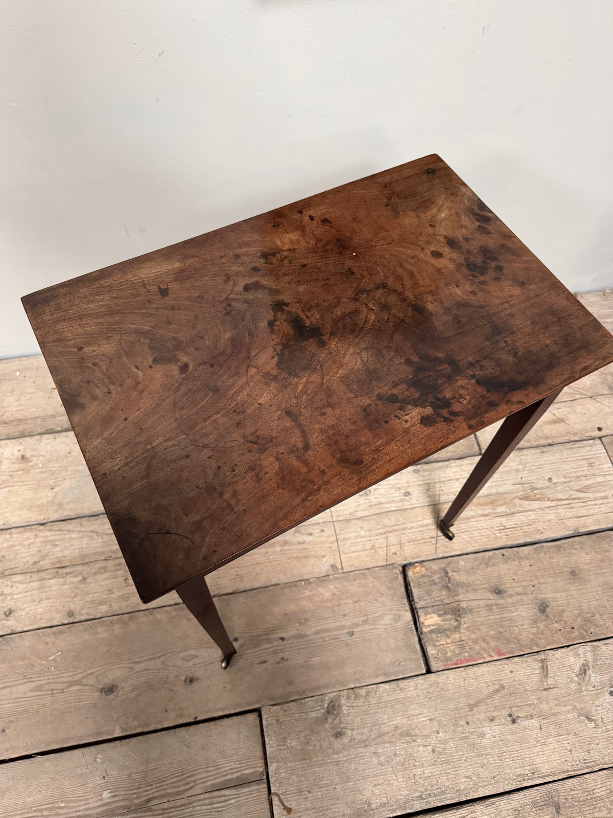 A George III Mahogany Side Table