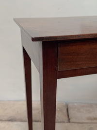 A George III Mahogany Side Table