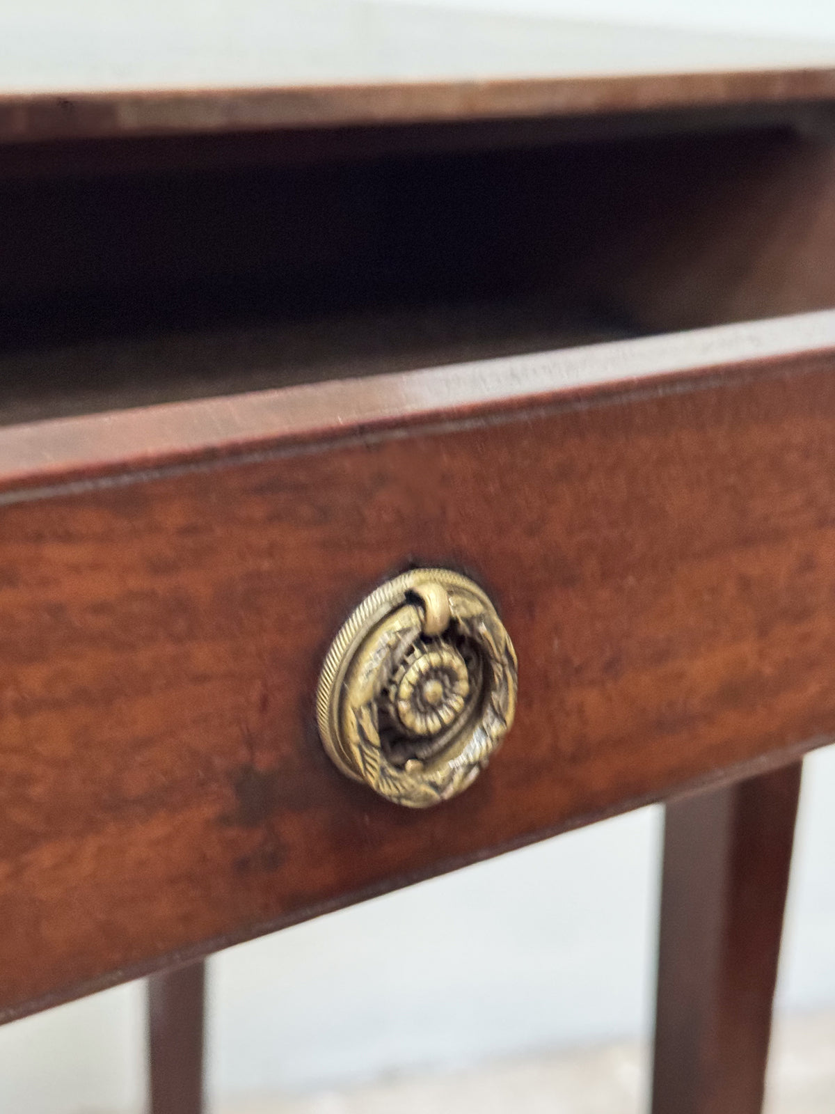 A George III Mahogany Side Table