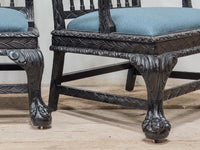 A Pair of 19th Century Anglo Indian Low Chairs