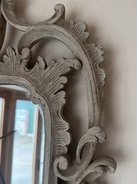 A George II Carved Frame Mirror