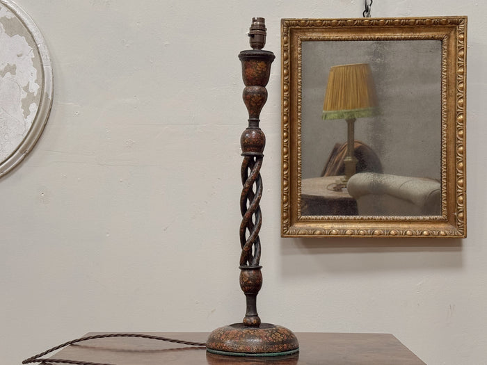 A Late 19th Century Kashmiri Twist Lamp