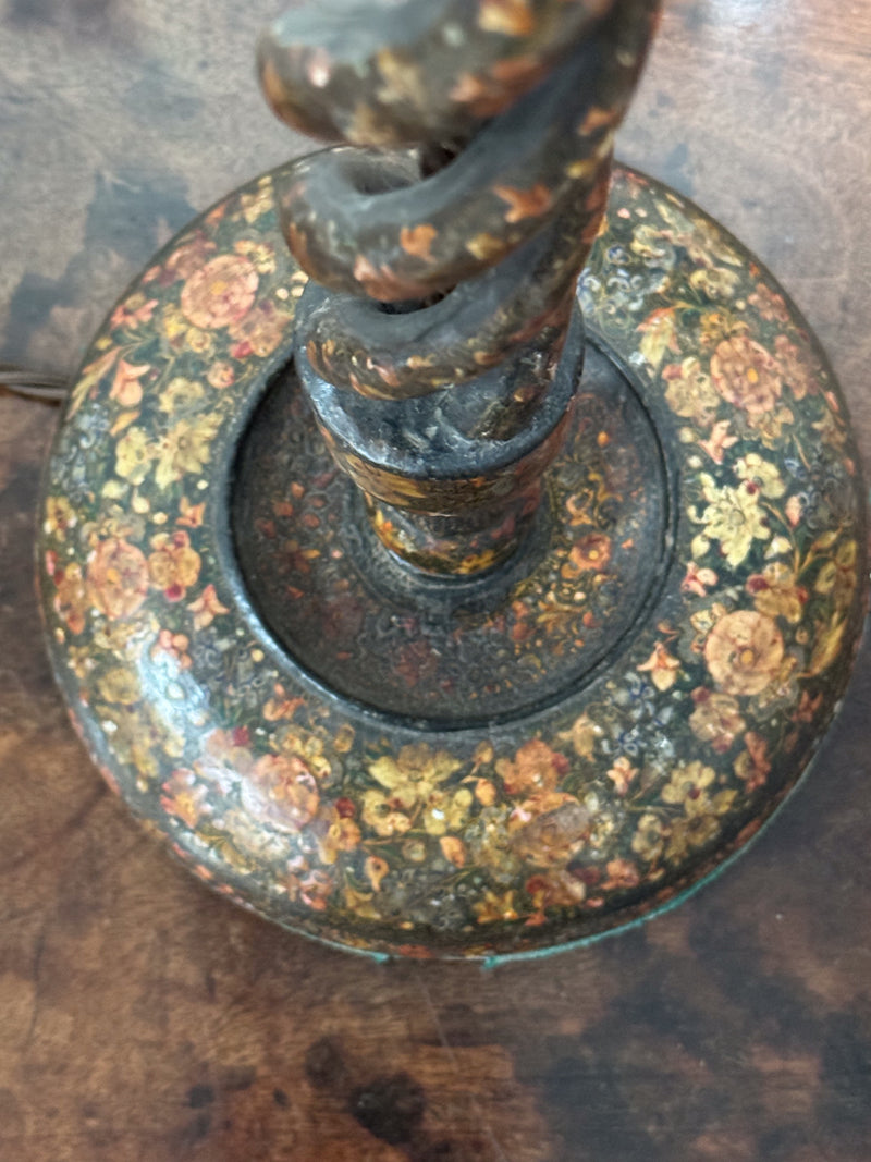 A Late 19th Century Kashmiri Twist Lamp