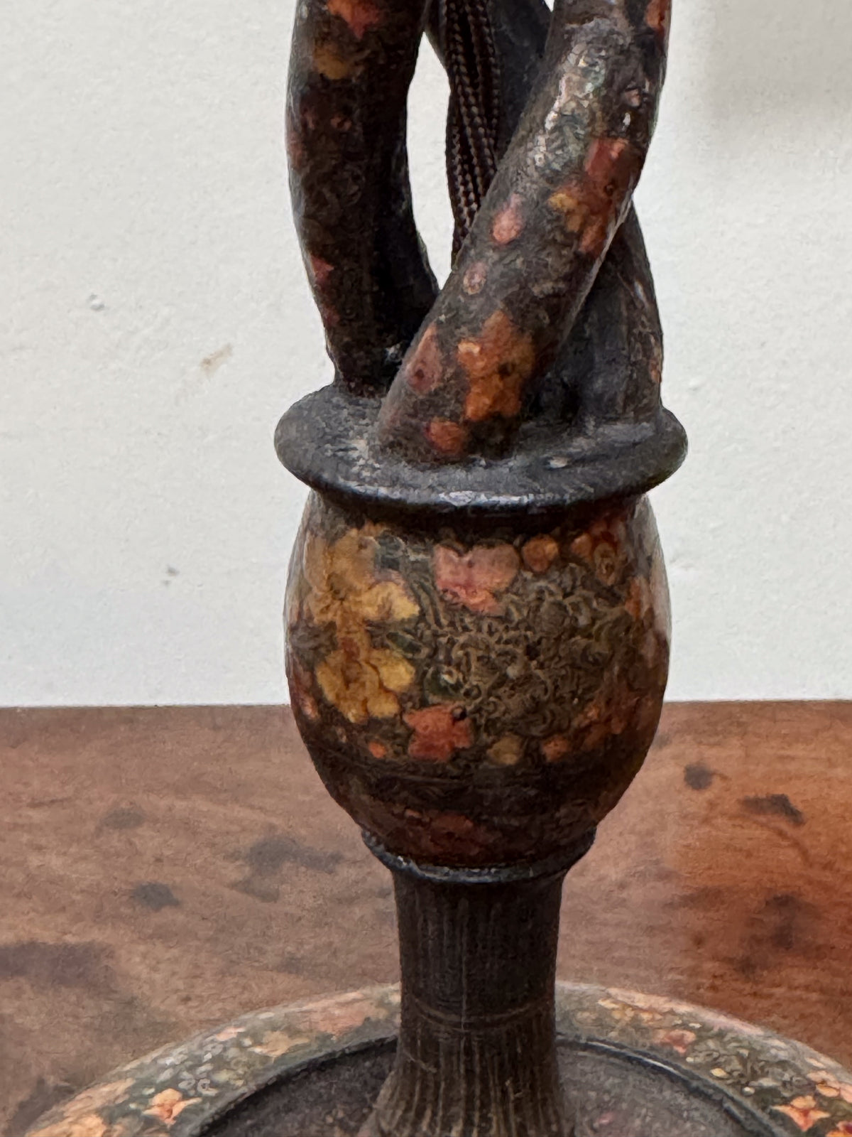 A Late 19th Century Kashmiri Twist Lamp