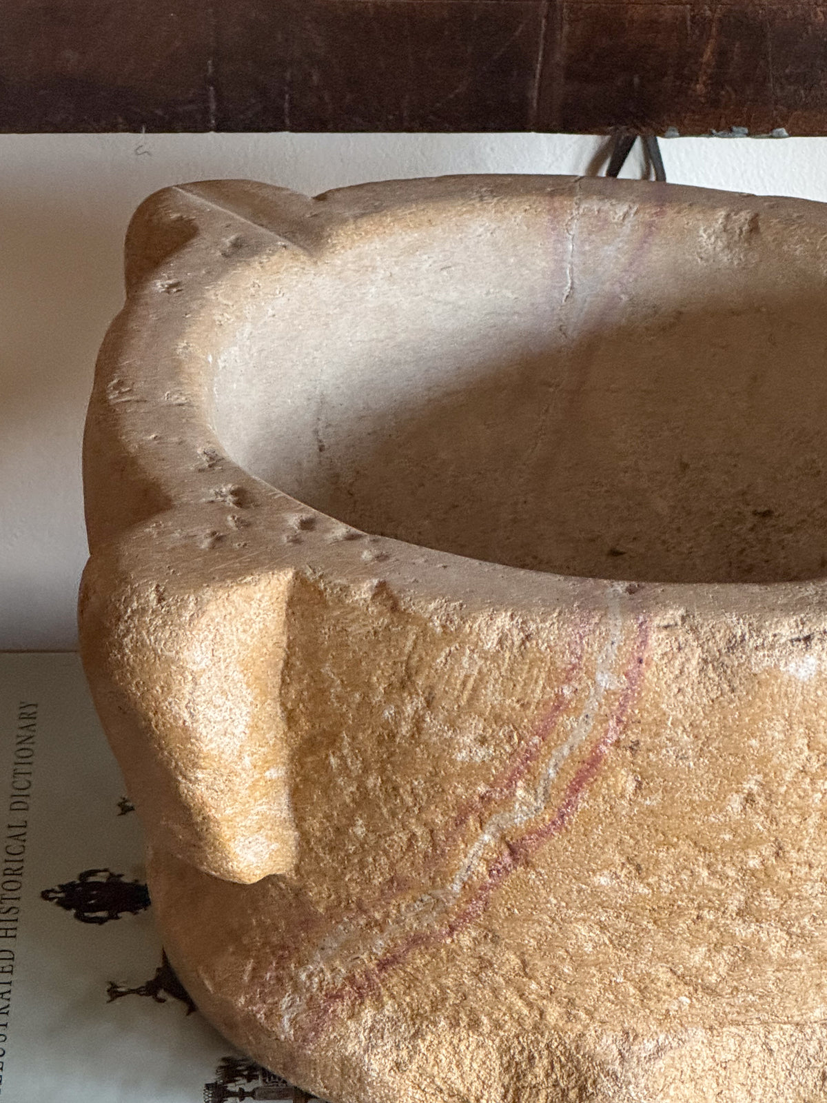 An Early 18th Century Sandstone Mortar