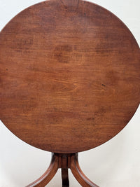 A George III Mahogany Centre Table with Cluster Column