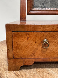 An Early George III Walnut Dressing Mirror