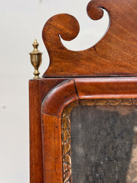 An Early George III Walnut Dressing Mirror