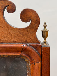 An Early George III Walnut Dressing Mirror