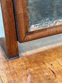 An Early George III Walnut Dressing Mirror