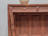 A Mid 19th Century Oak Gothic Revival Console Table