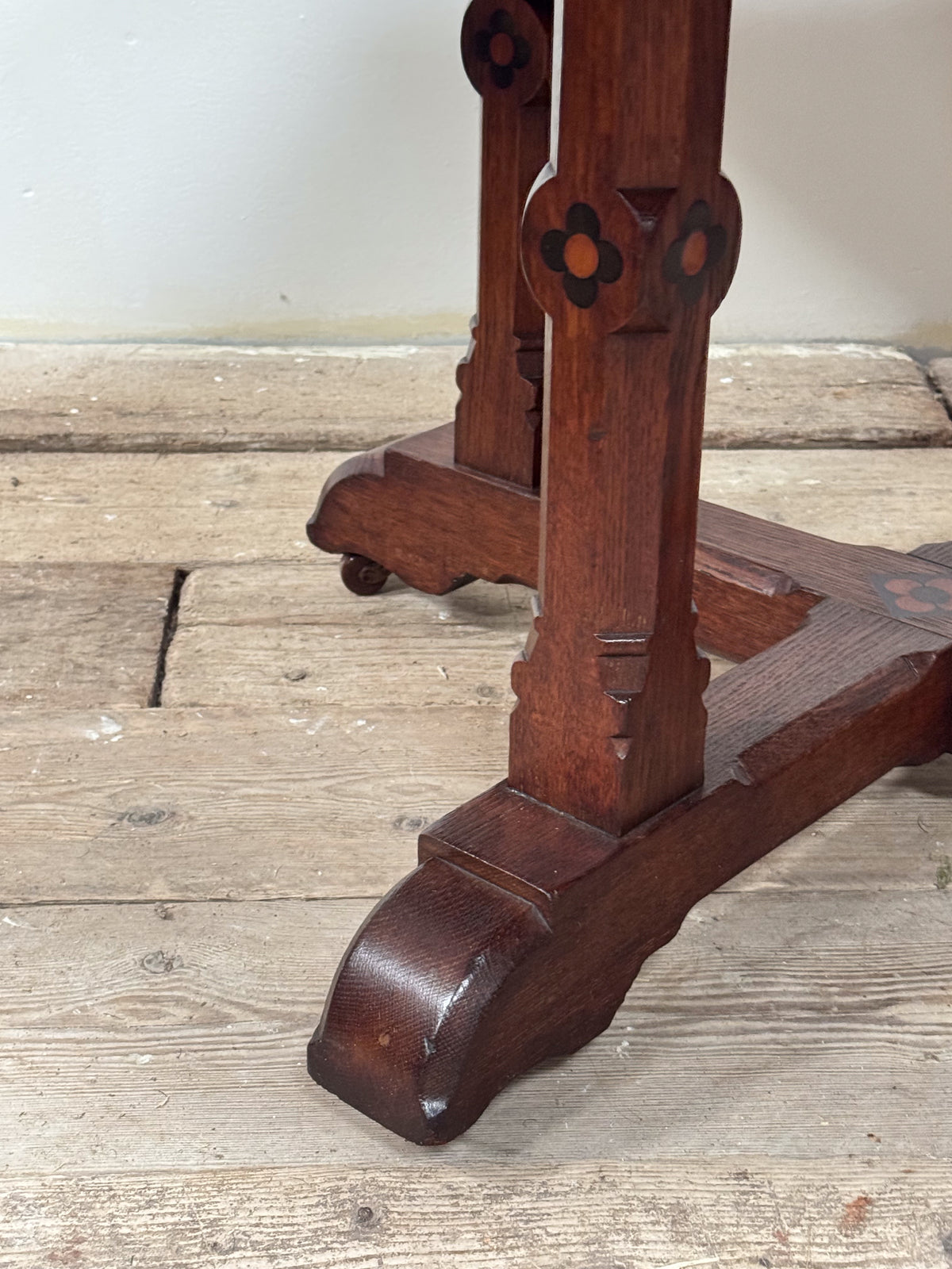 A Late 19th Century Oak Centre Table in the manner of Bruce Talbert (1838-1881)