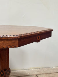 A Late 19th Century Oak Centre Table in the manner of Bruce Talbert (1838-1881)