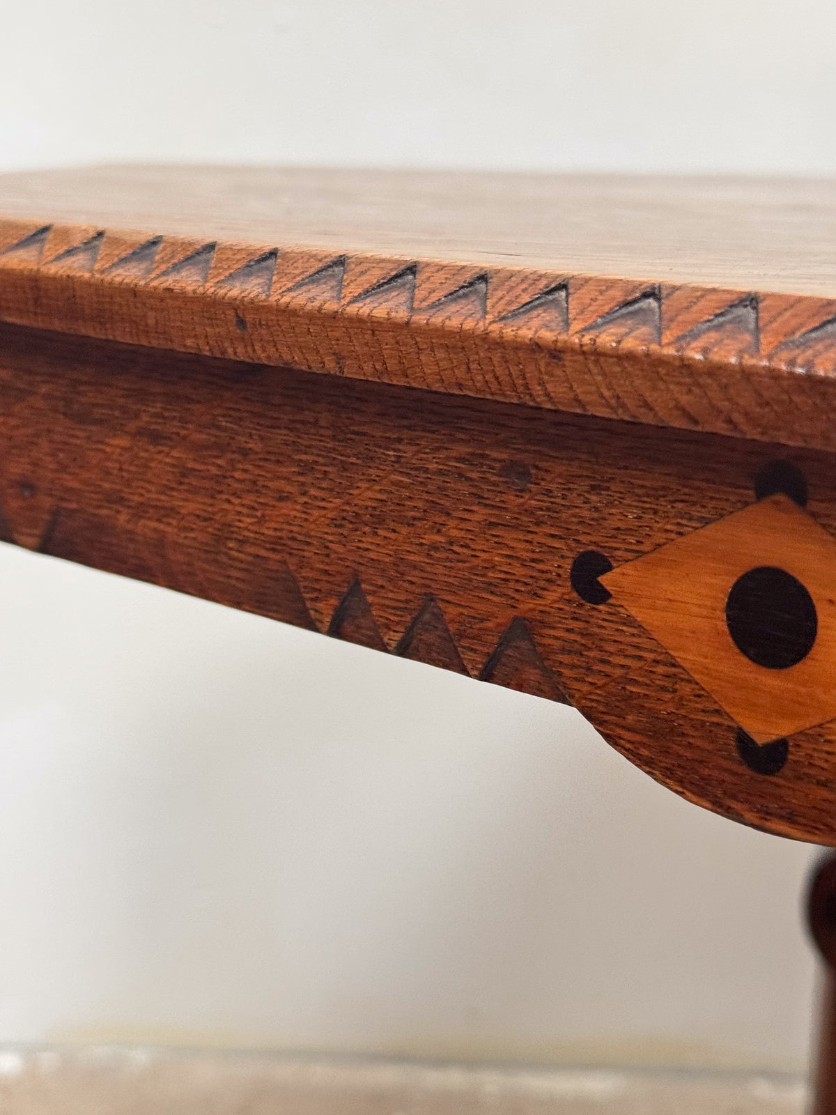 A Late 19th Century Oak Centre Table in the manner of Bruce Talbert (1838-1881)