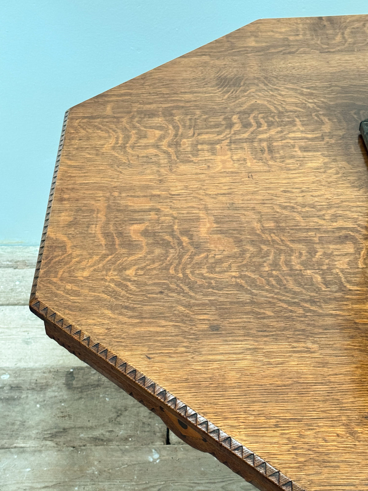 A Late 19th Century Oak Centre Table in the manner of Bruce Talbert (1838-1881)