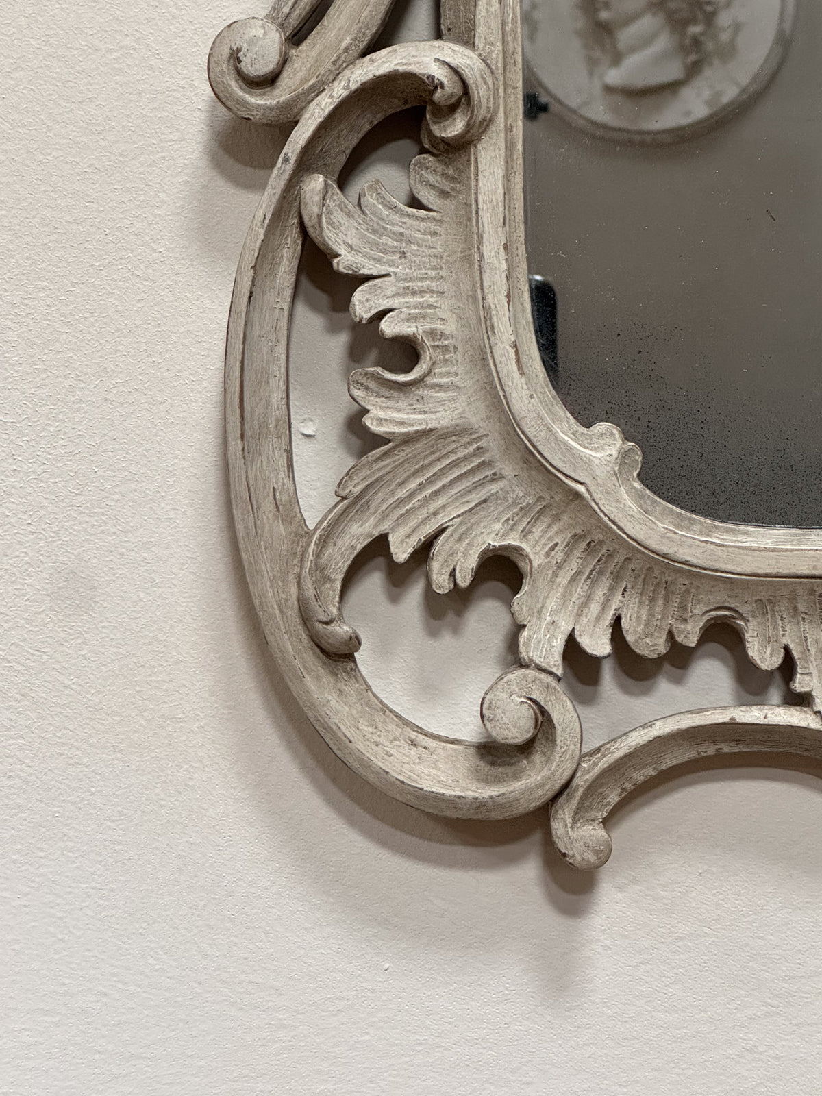 A George II Carved Frame Mirror