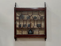 A 19th Century Mahogany Wall Cabinet