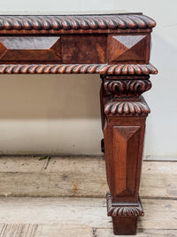 A George IV Oak Library Table in the manner of Richard Bridgens (1786-1846)