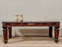 A George IV Oak Library Table in the manner of Richard Bridgens (1786-1846)