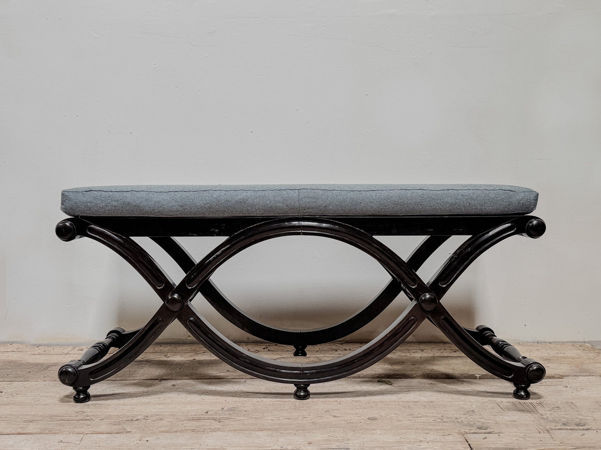 A Pair of Early 20th Century Ceylonese Ebony Stools