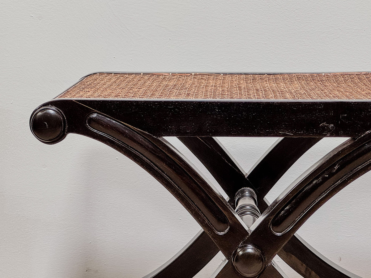 A Pair of Early 20th Century Ceylonese Ebony Stools