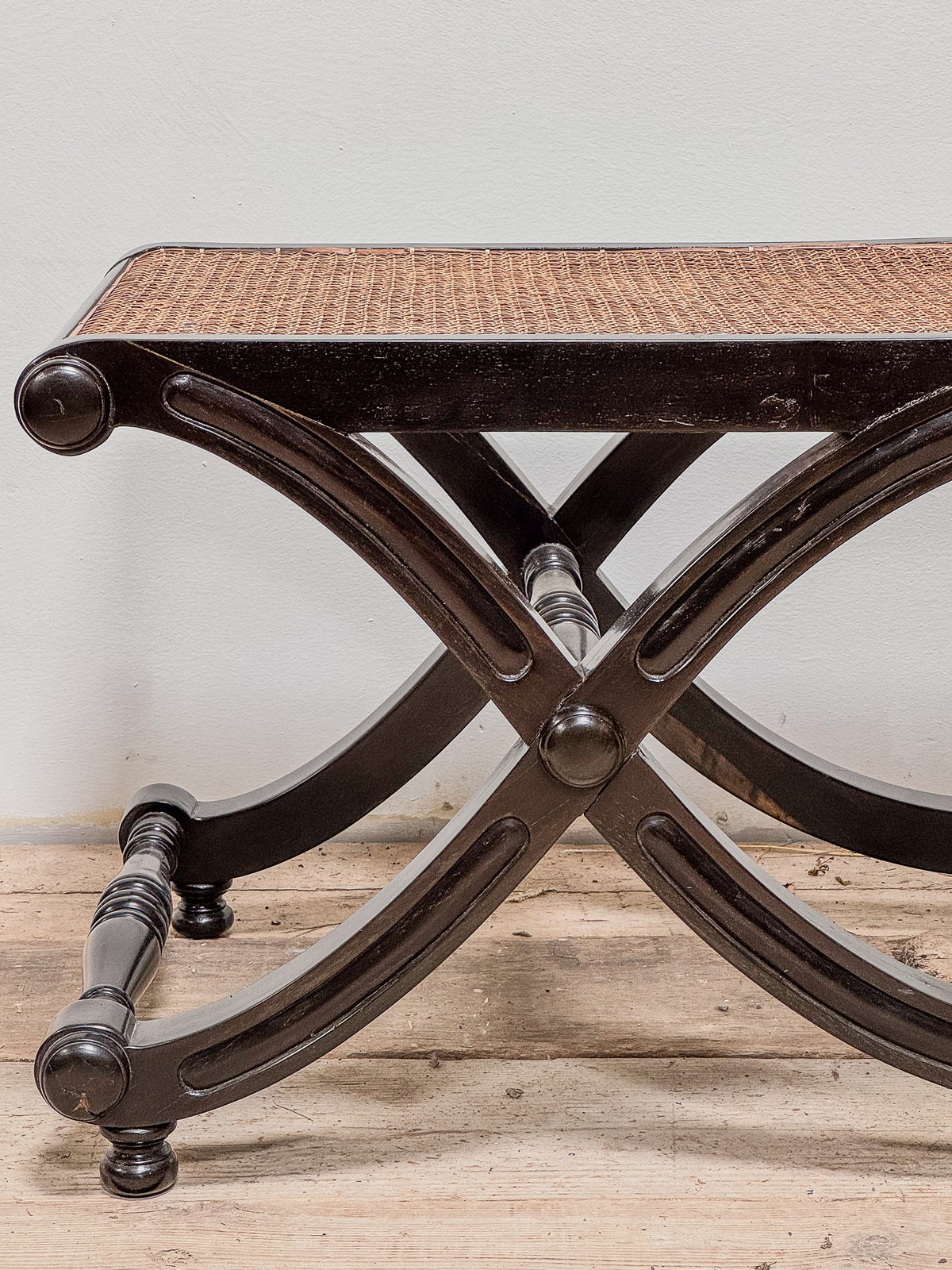 A Pair of Early 20th Century Ceylonese Ebony Stools