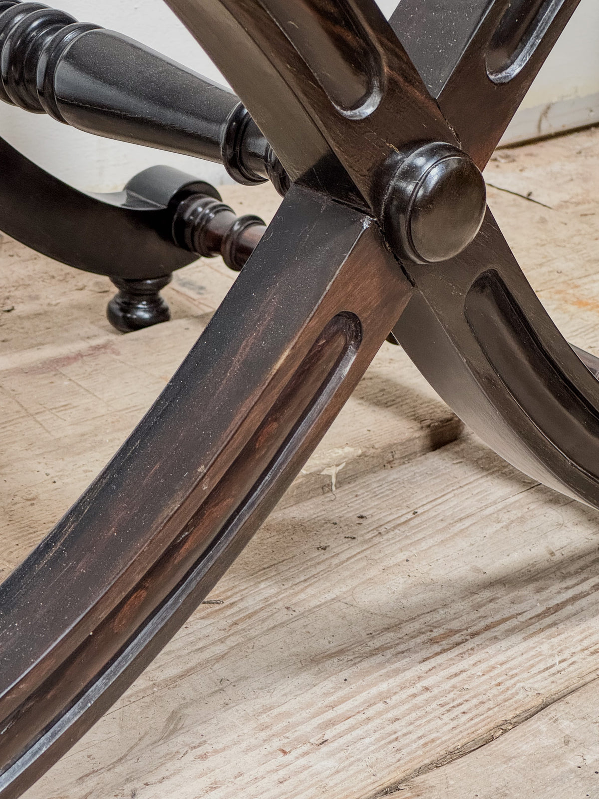 A Pair of Early 20th Century Ceylonese Ebony Stools