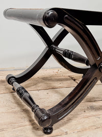 A Pair of Early 20th Century Ceylonese Ebony Stools