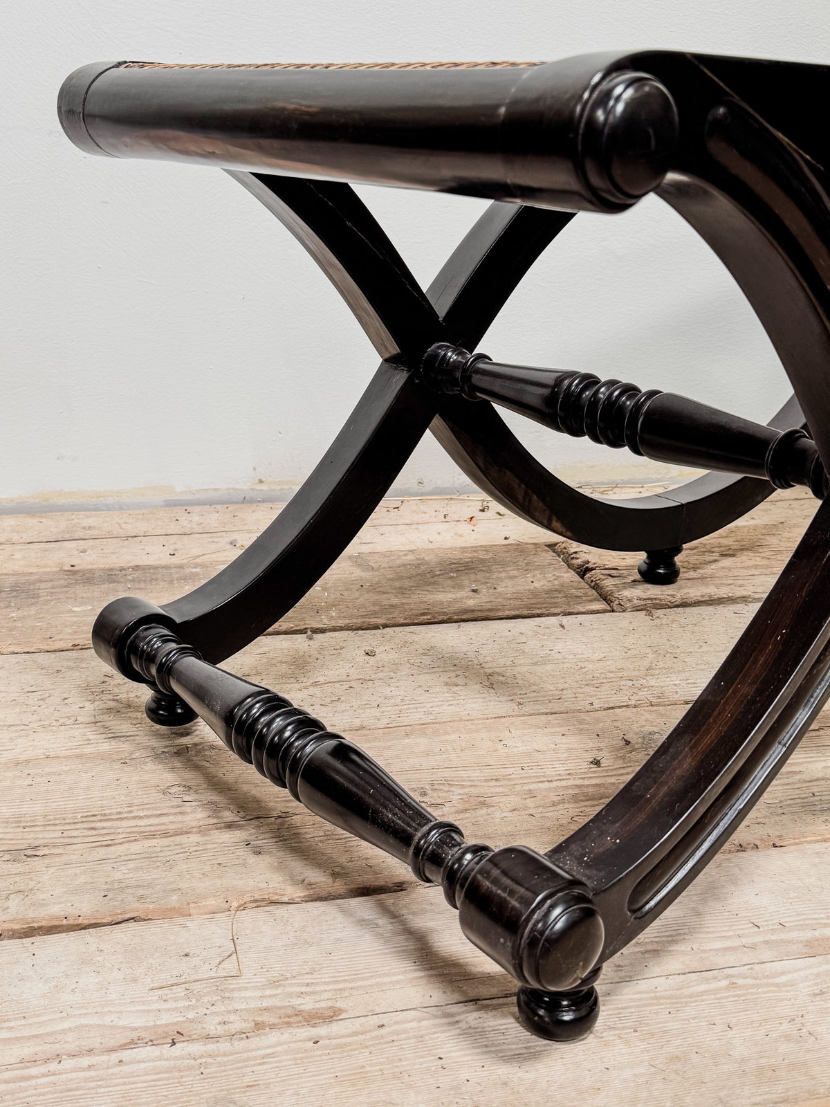 A Pair of Early 20th Century Ceylonese Ebony Stools